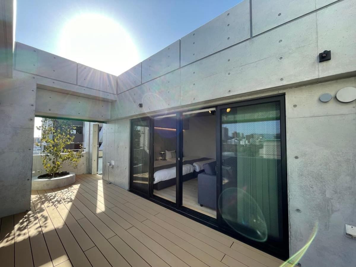 Bhotel Nekoyard - Scenic Penthouse Studio With Jacuzzi & Spacious Terrace Hiroshima Exterior foto